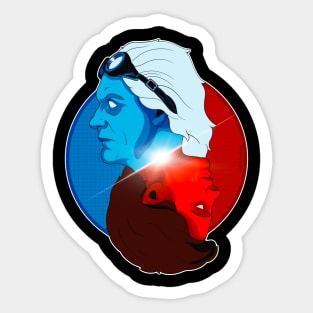 Doc & Marty Sticker